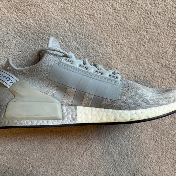 Adidas NMD v2 Men's Running Athletic Shoes Size 12 Gray FW5328 - Picture 6 of 10